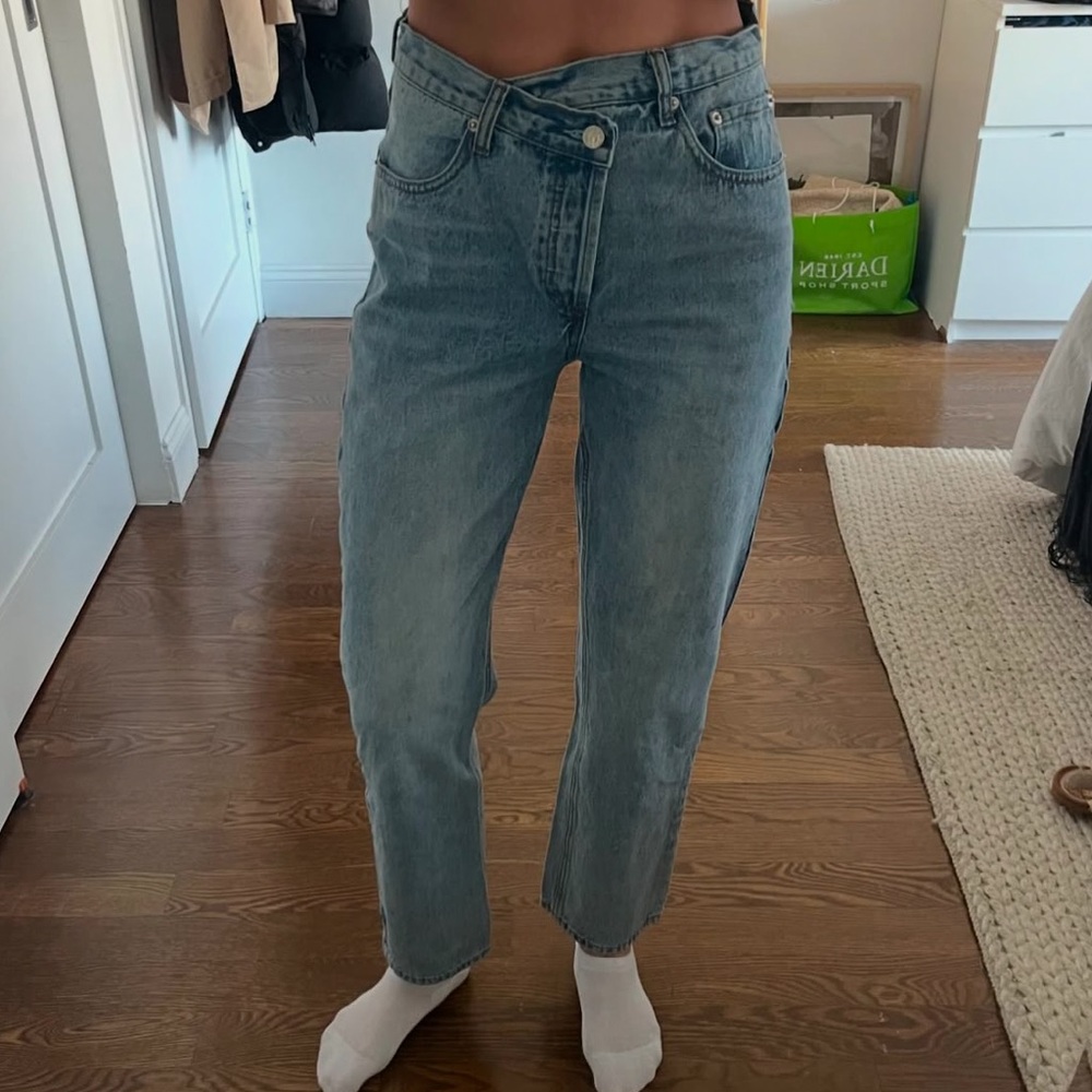Princess Polly crossover jeans
